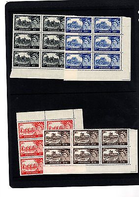 SG 536  539 26100 Waterlow  A superb UNMOUNTED MINT Blocks of 6