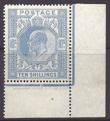 Sg 319 10 Blue Somerset House Lightly MOUNTED MINT
