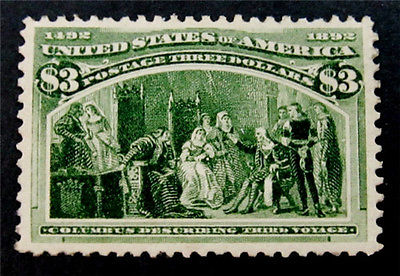 nystamps US Stamp  243 Mint OG H 1600