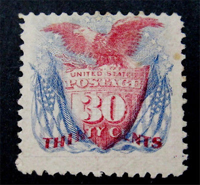 nystamps US Stamp  121 Mint OG H 6000 Part Gum