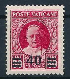 19 Vatican 1934 provisory good stamp very fine MNH
