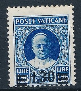 196 Vatican 1934 RARE stamp very fine MH value 160