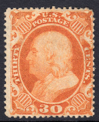 US 30c Perf 15 185761 Sc 38 H Cat value 2150 With cert