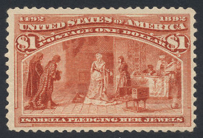 US 1893 Columbian H 1 Sc 241 Cat 1100