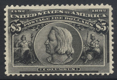 US 1893 Columbian LH 5 Sc 245 Cat 2400