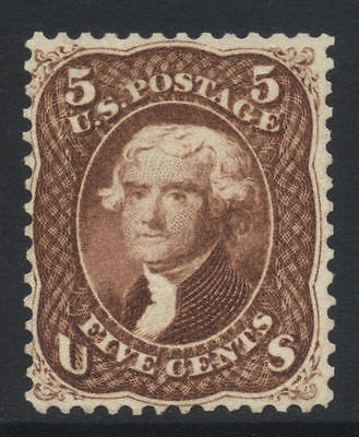 US 186166 Portrait perf 12 LH 5c Sc 75 Cat 5750