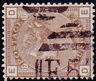 GB Used Abroad in PORTAUPRINCE HAITI E53 4d grey SG 154 Superb  RARE