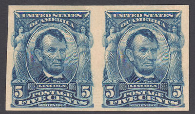 US 5c Regular imperf 190608 Sc 315 NH Cat value 1300