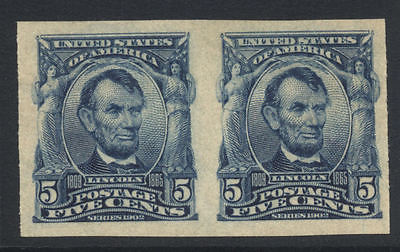 US 5c Regular imperf 190608 Sc 315 NH Cat value 1300