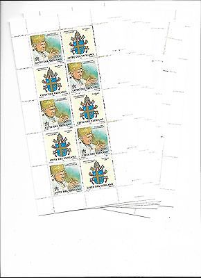 Vatican 2000 Pope Holy Years Full sheets issue 3 MNH