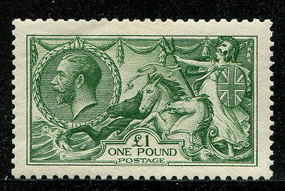 1913 1 green SG403 superb MINT