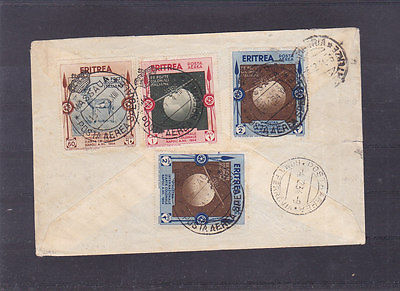 ITALY ERITREA  1934 AIRMAIL COVER RARE   1