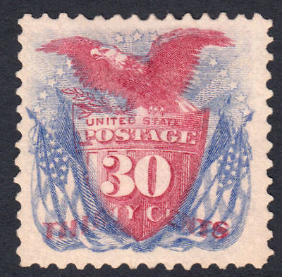 US Pictorial Sc  131 1875 30c MINT H Cat 2450