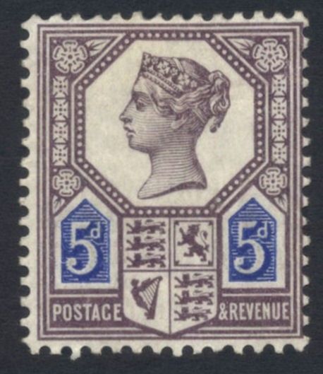 GB QV SG  207 SG Spec K35 188792 5d MINT UM Cat 1100