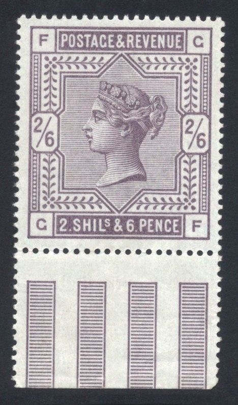 GB QV SG  178 188384 26d MINT NH Cat 600