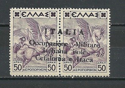 ITALY OCCUPAZIONE CEFALONIA ITHACA IZOLE CORFUZANTE MNH 6