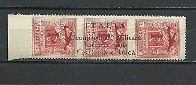 ITALY OCCUPAZIONE CEFALONIA ITHACA IZOLE CORFUZANTE  MNH 20