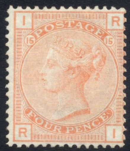 GB 187380 QV Pl 15 LH 4d SG 152 Cat 3200