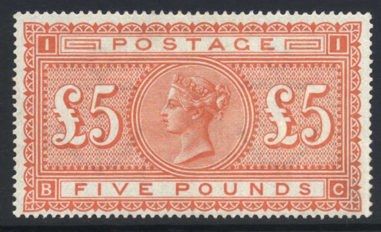 GB 186783 QV Pl 1 NH 5 SG 137 Cat 14500