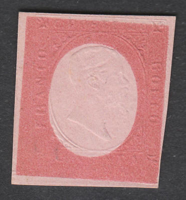 UK565  ITALY 1854 SARDINIAITALIAN STATESFINE STAMP40 CENTSIMPERFMINT