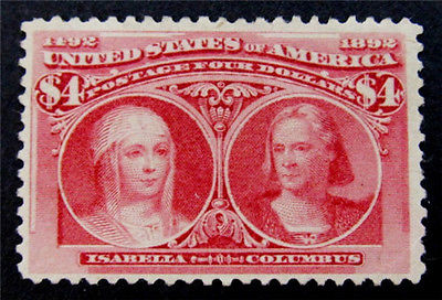 nystamps US Stamp  244 Mint OG H 2100