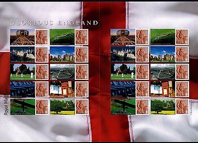  GB LS38a 2007 Glorious England Generic Sheet Error Isle of White UM Mint 