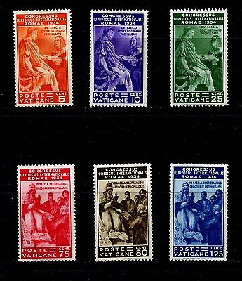 Vatican City 4146 VC278 Comp 1935 Juridical Congress MLHFVFCV21900