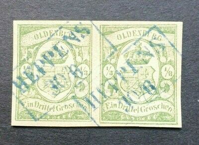 CLASSIC 13GR VF USED PAIR OLDENBURG GERMANY DEUTSCHLAND WK66 START 099