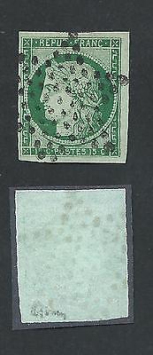 N2 ETOILE PARIS SUPERBE SIGNE BRUN TIMBRE STAMP FRANCE