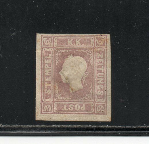 1859 ITALY LOMBARDYVENETIA SA 9e 105s LILLA SCURO MINT 2585000