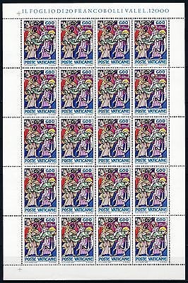 STF16255 Vatican 1985 Good set of sheets very fine MNH