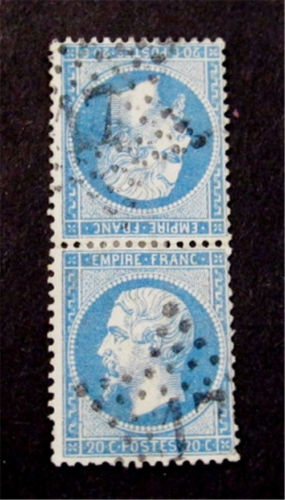 nystamps France Stamp  26a Used 1300 Tete Beche Pairs