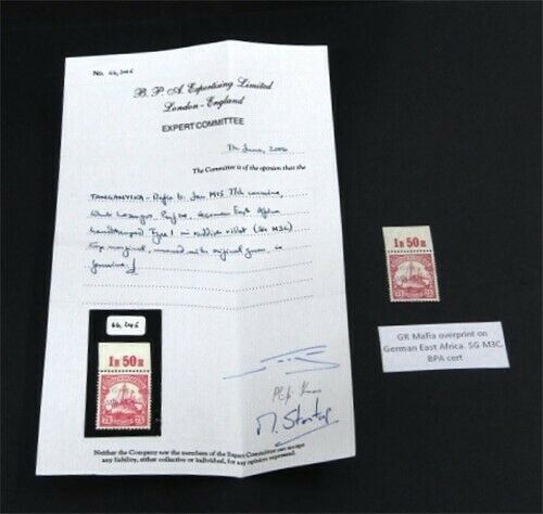 nystamps German East Africa  SG M3C Mint OG NH 800 Rare  G27x3536