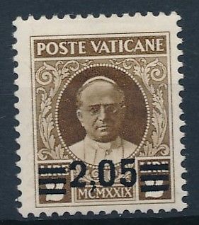 197 Vatican 1934 RARE stamp very fine MH value 270