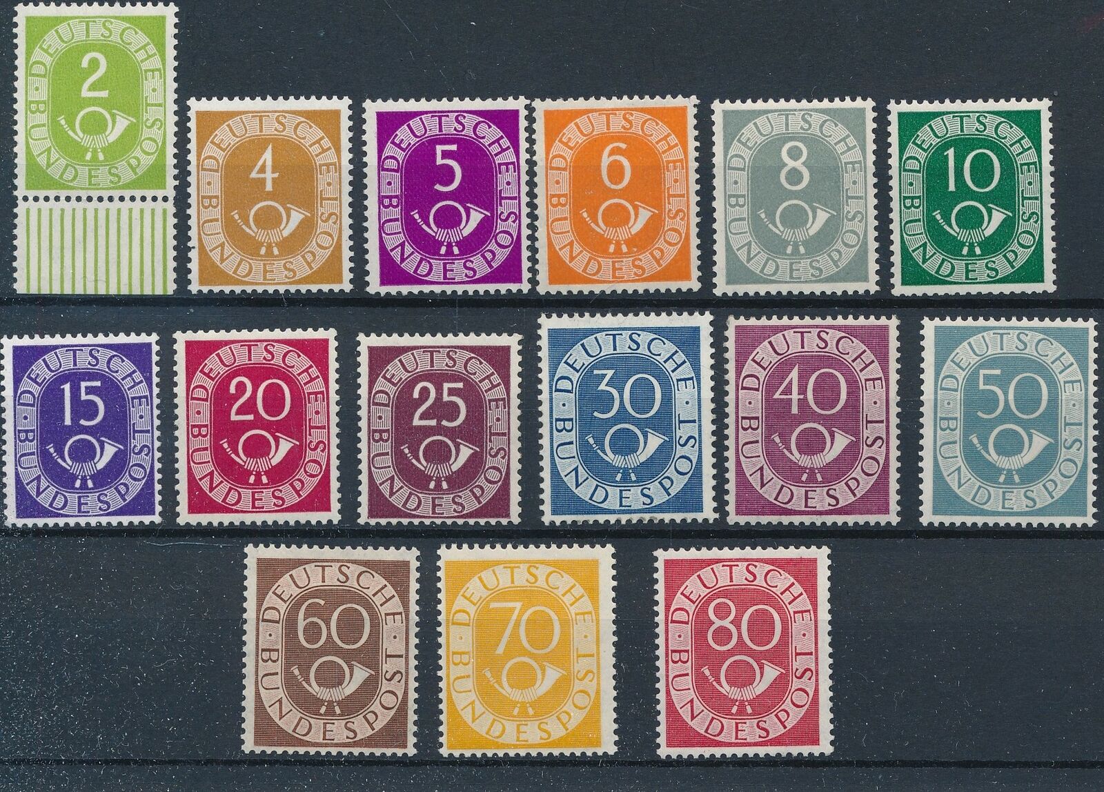 333604 Germany 195152 good lot very fine MNH stamps value 2200