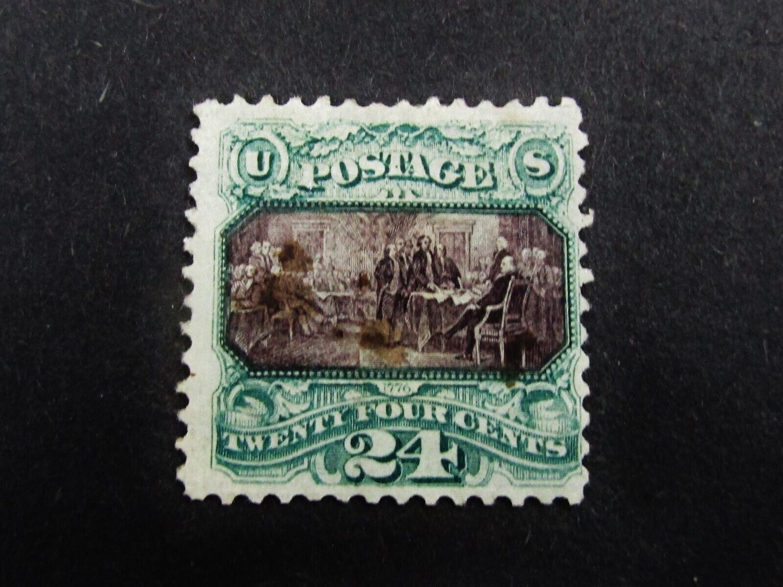 nystamps US Stamp  120 Mint OG H 8000 O6x2158
