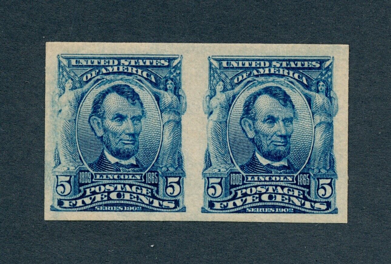 drbobstamps US Scott 315 Mint NH OG Sound Pair Stamps