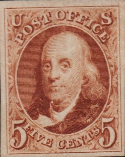 EAS STAMPS US 3 MNGAI VF 4 margins excellent color SCV 117500 DP EST