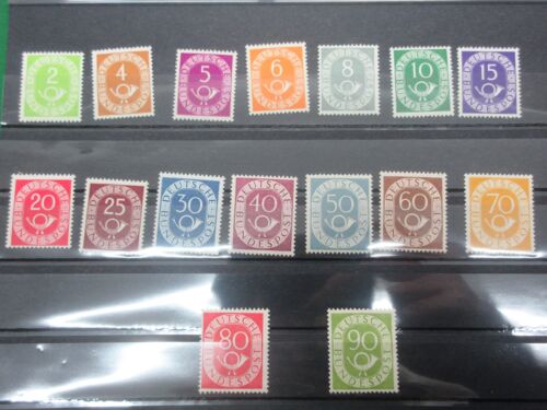 Germany 1951 MNH Posthorns 2500 Cat Val 99p Start