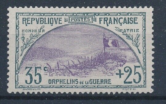 58986 France 191718 Very good MNH VF signed Calves stamp 725 luxe centering