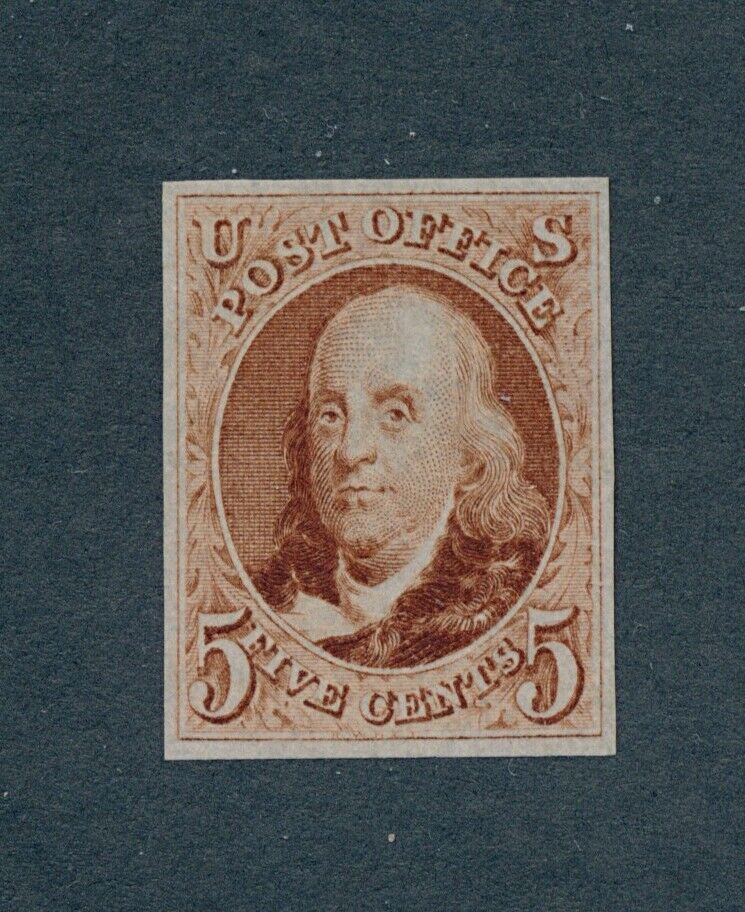 drbobstamps US Scott 3 Mint NGAI Stamp wClean VF 80 Grade PF Cert