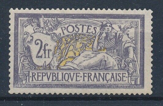 58973 France 1900 Rare 2F Merson MNH VF multiple signed stamp 3400