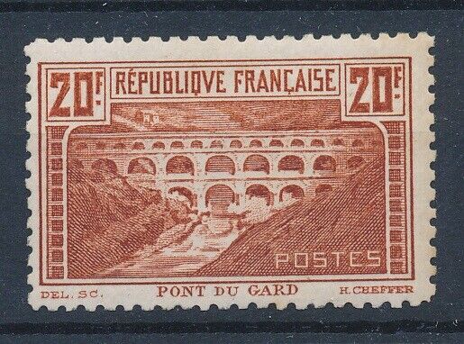 59021 France 1930 Rare perf 11 MNH VF multiple signed stamp 2550