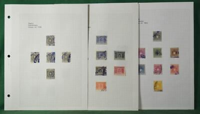 ITALY STAMPS REVENUES ON 6 PAGES 1936 CONSULAR ISSUE S59
